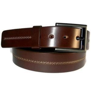 Accesorios para Hombre, Cinturones Formales de Lujo, Cinturón 100% de Cuero Genuino Original con Hebilla de Latón, la Mejor Calidad, Hecho en India - Product Image 5