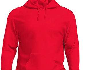 Sweat à capuche pour homme en polyester/coton épais, respirant, imprimé et brodé, sans cordon, couleur unie, coupe classique, ODM - Product Image 3