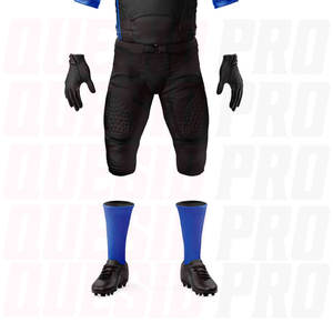 Uniforme de football américain personnalisé de haute qualité avec impression de logo, vêtements de sport en gros, maillot de football, tissu sergé pour le football - Product Image 4