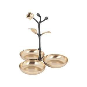 Ensaladera de Tres Niveles con Acabado Plateado, Decoración Ecológica para Mesa en Bodas y Fiestas, Herramientas Premium para Pasteles, Diseño Increíble - Product Image 4