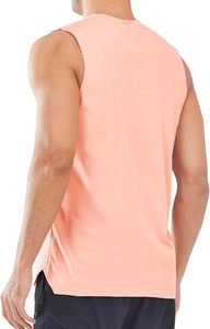 Camiseta sin mangas de algodón premium para hombre, chaleco informal para gimnasio, suave, transpirable, ajuste muscular, ropa de moda de verano, venta al por mayor para hombre - Product Image 3