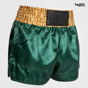 Venta al por mayor Muay Thai Boxing Shorts Kickboxing Fight Tiger Mau Thai Shorts Custom Transpirable Boxeo Trunks Hombre Mujer Mma Shorts - Product Image 4