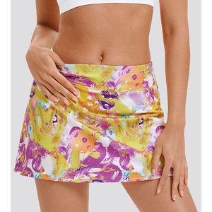 Tie Dye Printing Hot Selling OEM Service Women <b>Skirts</b> Best Price Quick Dry Women <b>Skirts</b> Custom Made Women <b>Skirts</b> - Product Image 4