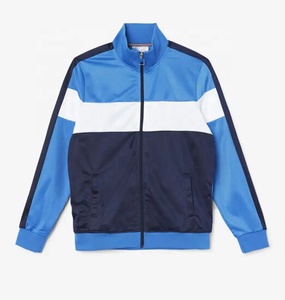 Conjunto Deportivo para Hombre con Bloques de Color, Chaqueta con Cierre y Pantalones Jogger, Ropa Deportiva con Logotipo Personalizado para Entrenamiento, Transpirable, de Poliéster, para Primavera - Product Image 3