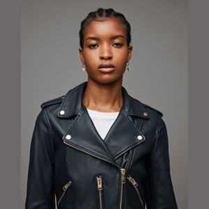 Nouvelle Veste Moto en Cuir Véritable Haut de Gamme pour Femme, Broderie Fourrure Chauffante, Col Revers Tendance, Veste en Cuir pour Femme - Product Image 6