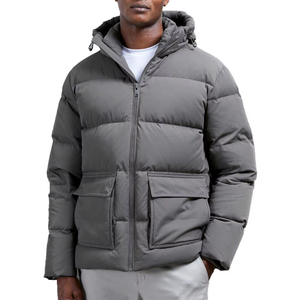 เสื้อแจ็คเก็ตพัฟเฟอร์คุณภาพสูงแบบกำหนดเองสำหรับผู้ชาย ผู้ใหญ่ และเด็ก ออกแบบสีและโลโก้ได้ตามต้องการ ราคาขายส่งจากโรงงาน - Product Image 4