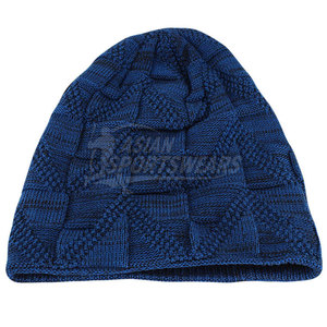 Bonnets unisexes ajustables en tricot jacquard doux pour la chaleur et le confort, utilisation décontractée en extérieur en saison froide - Product Image 2
