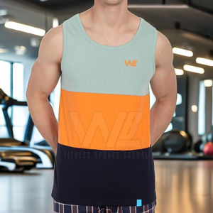 Camiseta sin Mangas para Hombre de Venta Directa de Fábrica, Camiseta de Alta Calidad para Gimnasio, Ejercicio y Fitness - Product Image 4