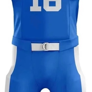 Ensemble d'uniformes de football américain pour adultes, style actuel, imprimé par transfert thermique, 100% polyester respirant, vente en gros, nouvelle arrivée - Product Image 6