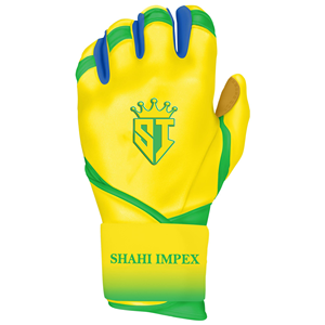 Gants de frappeur de baseball personnalisés haut de gamme 2026 en cuir véritable pour performance professionnelle et entraînement, tailles XL/XXL par SHAHI IMPEX - Product Image 4