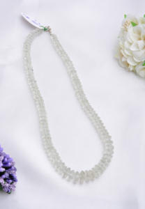 Collar de piedras preciosas de amatista verde natural facetada de 8 a 12 mm, 1 hebra para la elaboración de joyería fina. - Product Image 4