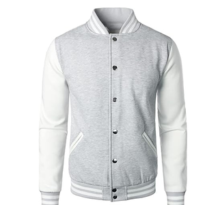 เสื้อแจ็คเก็ตเบสบอลแบบสั่งทำพิเศษสำหรับผู้ชาย รุ่น Voristy - Product Image 1