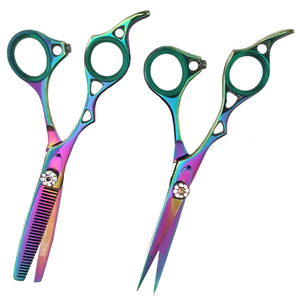 Kit de ciseaux de coiffure professionnels pour la coupe et l'éclaircissement des cheveux - Product Image 6