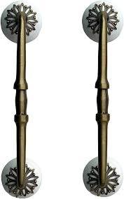Ceramic Door Handle with <b>Gold</b> Antique Finish Elegant Vintage Cabinet <b>Drawer</b> <b>Pull</b> Handle for Home Decor - Product Image 5