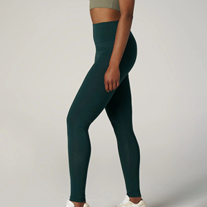 Service ODM Leggings pour femme à taille mi-haute, style vintage, imprimé chat par décoloration, en velours 100% fibre de bambou, crochetés, séchage rapide - Product Image 2