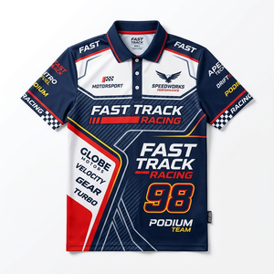 เสื้อโปโลสำหรับปั่นจักรยานเสือภูเขา Downhill Polo Mountain Bike Motorcycle Cycling Jersey Crssmax Ciclismo เสื้อผ้าผู้ชาย MTB T Shirt DH MX Pit Crew Polo - Product Image 5