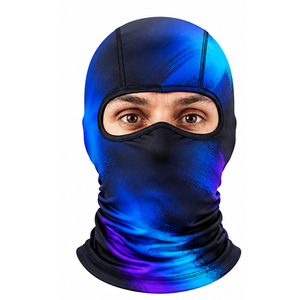 Masque Balaclava Personnalisé Imprimé par Sublimation, Léger et Flexible, Protection Faciale pour Moto et Cyclisme, Commandes Export pour Entreprises - Product Image 1