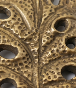 Premium Brass Oak Leaf Wall <b>Hook</b> Handmade Rustic Style Single <b>Hook</b> For Clothing Display Door Hanger Stylish Home Accent - Product Image 2