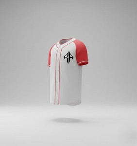 Camisetas de Béisbol con Estampado Digital 100% Poliéster, Estampado Técnico, Grupo de Edad Adultos, Cuello en V, Alta Calidad por RIVIAN ATLANTIC - Product Image 6
