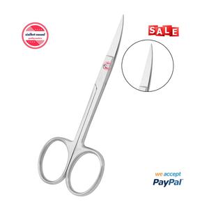 Venta al por mayor de tijeras curvas para uñas y cutículas, corte de uñas para el hogar, corte de cuchillas afiladas, tijeras para uñas de los pies - Product Image 2