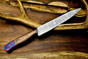 Professional Custom Logo 12" Inch Japanese Damascus Steel Chef <b>Knife</b> <b>Sharp</b> <b>Kitchen</b> Cleaver Cooking <b>Knife</b> With Wooden Handle - Product Image 3