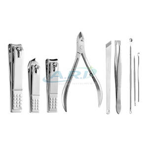 Kit professionnel de soins des ongles et pédicure : coupe-ongles, limes, polissoirs, repousse-cuticules, outils de soin des pieds - Product Image 6