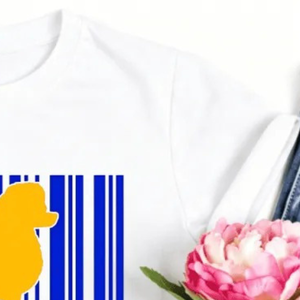 T-shirt à manches courtes imprimé graphique Sigma Gamma Rho pour femmes, avec lettres grecques personnalisées, col rond décontracté en coton, haut tendance - Product Image 4