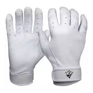Gants de frappe de baseball modernes pour hommes, en tissu respirant, avec design antidérapant pour l'entraînement, la pratique et la compétition. - Product Image 1