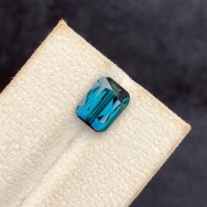 Turmalina Indicolita Azul Profundo Natural, Gema Suelta Facetada para Joyería, Anillo, Colgante - Product Image 3