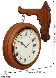 Premium Wooden <b>Clock</b> Handmade Decorative Wall <b>Clock</b> Affordable Home Office Desk Decor At Lowest Price - Product Image 5