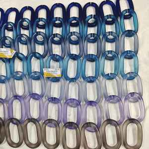 Cadena de Resina Personalizable para Pared, Eslabones Grandes y Transparentes, Varios Colores Disponibles - Product Image 5