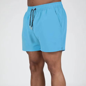 กางเกงขาสั้นออกกำลังกายผู้ชายคุณภาพสูง ผ้าสเตรช กางเกงกีฬา ขายส่ง ราคาโรงงาน OEM - Product Image 1