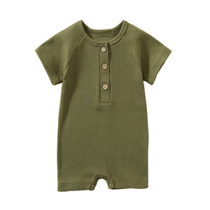 Combinaison Bébé à Manches Courtes en Coton Doux – Fabricant de Combinaisons Bébé à Manches Longues Confortables – Fournisseur de Tenues pour Nourrissons - Product Image 6