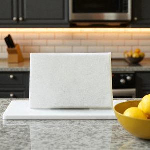 Tabla de Cortar Rectangular de Mármol Stone Era, Apta para Lavavajillas, Duradera, Reutilizable para Uso en la Cocina, para Cortar Frutas y Queso, Precio Bajo - Product Image 4