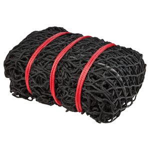 Rete per balle di fieno con design senza nodi per alimentatori animali, 5.91 x 5.91 x 5.91 piedi, fori da 1.65 pollici, materiale PE, riparazione con fascette a zip e ago a navetta - Product Image 1