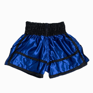 Wholesale Customizable Muay Thai Training Shorts for Men Adults-<b>100</b>% Silk/<b>Polyester</b> Heat-Transfer Printed Breathable - Product Image 1