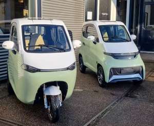 Conduite facile en ville, <span class=keywords><strong>stationnement</strong></span> sans tracas, aucun permis nécessaire, tricycle électrique 25-45 km/h. - Product Image 6