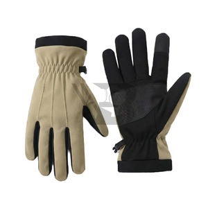 Style Anti-Slip Touchscreen Leather Motorbike <b>Gloves</b> Thermal Breathable Winter Outdoor Sports for Running Cycling Hiking Ski - Product Image 2