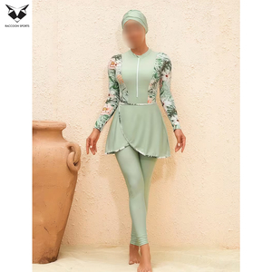 Traje de Baño 2026 con Logotipo Personalizado, Secado Rápido, Protección UV, Cobertura Total, Transpirable, Tallas Grandes, Estilo Modesto para Estilos de Vida Activos - Product Image 5