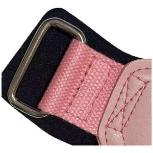 Poignées de gymnastique en cuir synthétique sans doigts avec logo personnalisé, coussinets de gymnastique en carbone pour les sports de gymnastique - Product Image 5