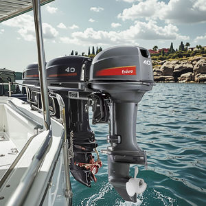 Moteur hors-bord pour bateau 40HP gris 2 temps, même style que Yamaha, fabriqué en Chine - Product Image 3