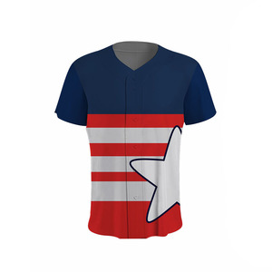 Tenues de baseball unisexes de qualité supérieure, prix les plus bas, meilleure édition, impression de drapeaux, ensemble uniforme de baseball à faible MOQ - Product Image 6