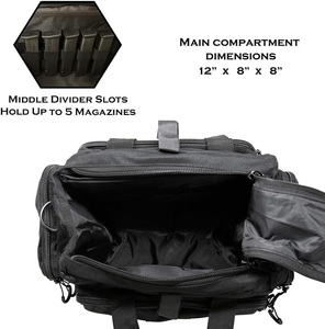 Sac de sport robuste 2026 multi-poches pour voyage et équipement de sport avec bandoulière réglable et poignées de transport - Product Image 6