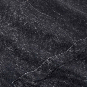 Camisetas de verano para hombre, lavado ácido, mezcla de algodón suave, tela transpirable, corte relajado, aspecto desgastado, perfectas para uso casual. - Product Image 3