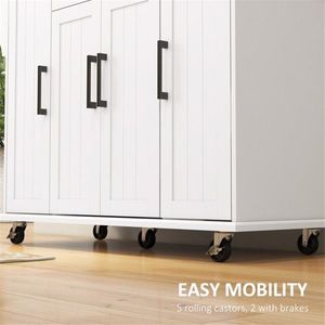 Isole e Carrelli da Cucina: Armadietto Contenitore/Carrello da Cucina per un'Organizzazione Efficiente - Product Image 4