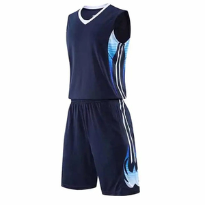 Uniformes de Baloncesto Personalizados al por Mayor, Diseño Sublimado Reversible, Conjunto de Camiseta y Pantalones Cortos para Niños de Academia de Baloncesto - Product Image 2