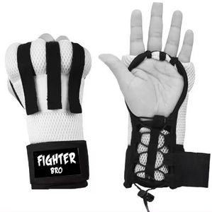 Gants de boxe à enroulement rapide, gants d'entraînement intérieur, support élastique pour poignet, protection des articulations en gel, conception sur mesure - Product Image 4