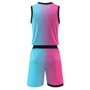 Uniforme de Baloncesto Sublimado Unisex 2026 para Adultos, Talla Grande, Transpirable, de Secado Rápido, con Protección UV, Reversible, para Entrenamiento - Product Image 2