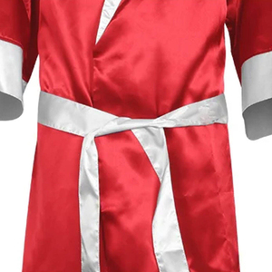 Robe de boxe – Dernier design – Vente en gros – Robes de boxe avec capuche – Couleur personnalisée – Unisexe – 100 % polyester – 2026 – Personnalisable – Haute qualité - Product Image 6