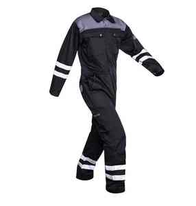 Vêtements de sécurité pour hommes, combinaison haute visibilité résistante au feu, veste et pantalon, uniforme de travail durable, vêtements de travail en usine, uniforme industriel pour soudeurs - Product Image 5